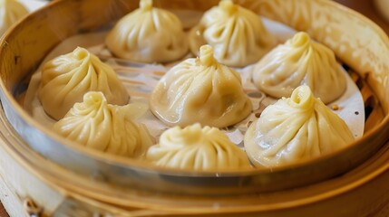 Authentic Chinese Xiaolongbao (Steamed Soup Dumplings): Pork, Crab Roe & Vegetarian Flavors with Juicy Filling & Thin Wrapper – Perfect for Breakfast, Restaurant Meals, Homemade Cooking & Gift Sets