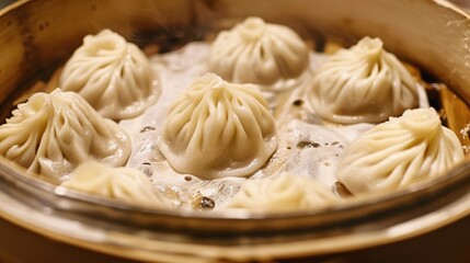 Authentic Chinese Xiaolongbao (Steamed Soup Dumplings): Pork, Crab Roe & Vegetarian Flavors with Juicy Filling & Thin Wrapper – Perfect for Breakfast, Restaurant Meals, Homemade Cooking & Gift Sets