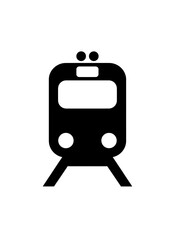 Fototapeta premium A black train icon on a transparent background.
