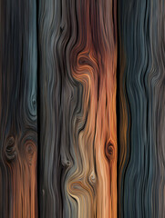 Wood, wooden abstract background, texture or wallpaper. Neural network AI generated art