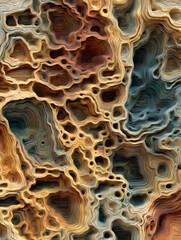 Wood, wooden abstract background, texture or wallpaper. Neural network AI generated art