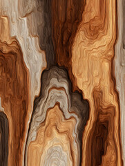 Wood, wooden abstract background, texture or wallpaper. Neural network AI generated art