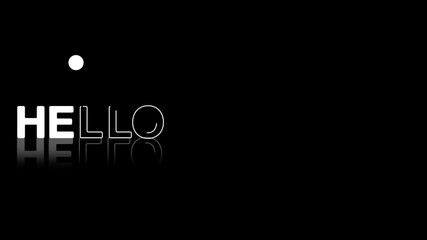 animated jumping or bouncing ball of hello december text word lettering typography glow neon reveal, Bright letters jump in the inscription theme video,motion seamless loop white type on black bg
- Powered by Adobe