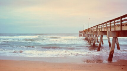 pier on the beach