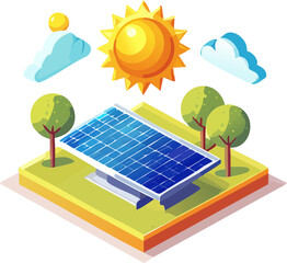 solar panel with solar panels