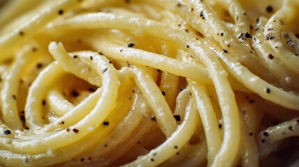 Delicious Cacio e Pepe - A Classic Italian Pasta Dish.