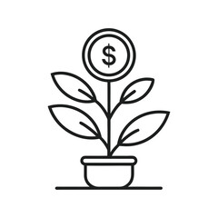 vector illustration of a tree