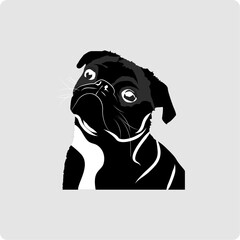 Sad Dog Meme, Vector Illustration