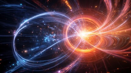 Obraz premium Quantum AI in Stock Trading