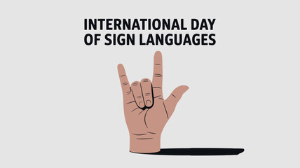 International Day of Sign Languages Hand Gesture Awareness