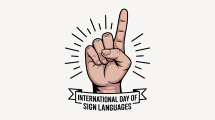 International Day of Sign Languages Hand Gesture Awareness