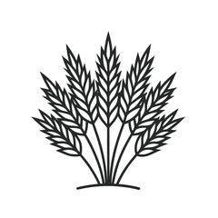vector illustration of a plant