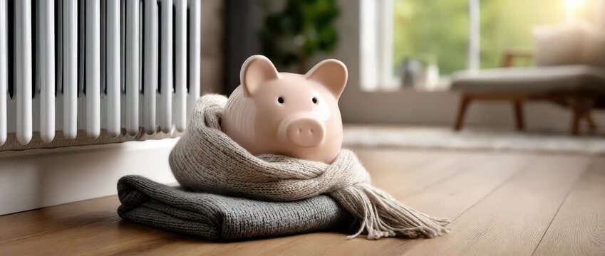 Discover how to enhance your saving habits with a piggy bank and cozy home settings to promote better financial choices
