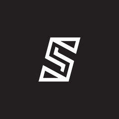 GEOMETRIC LETTER S LOGO DESIGN