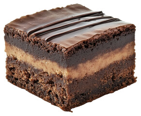 Delicious chocolate layer cake bakery dessert photography cozy setting close-up indulgent treat