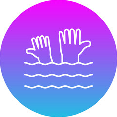 Drowning Icon