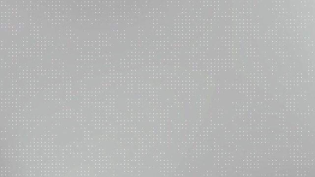Gray background with scattered white dots. Suitable for website backgrounds, social media posts, print designs, and digital presentations. Versatile graphic element