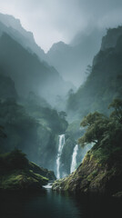 fog over the river