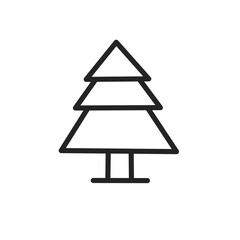 Tree icon. Tree vector set. Linear icon collection.