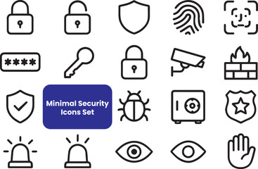 Security Icon Set
