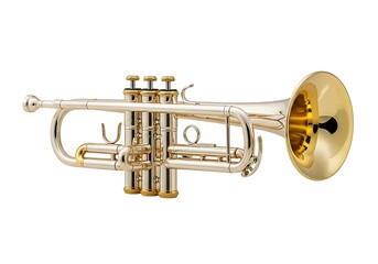Fototapeta premium Brass trumpet instrument