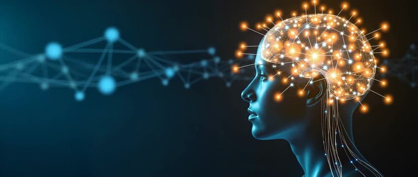 Striking visual concept illustrating high level AI reasoning with complex algorithmic thought processes and analytical precision driving advanced digital intelligence solutions in  Photo Stock  Concep