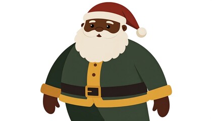 Warmly Welcoming Animated Santa Claus