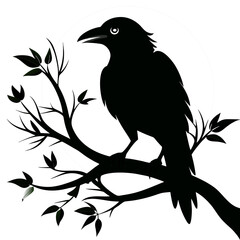 Obraz premium vector illustration of a bird