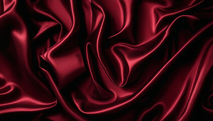 red satin background