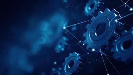 Abstract Gears Interconnected Network.