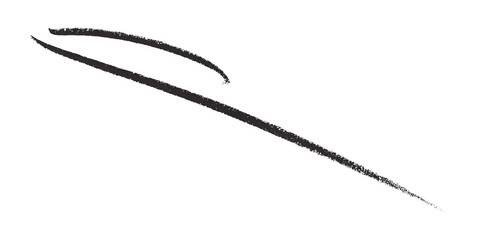 Hand drawn black pencil lines, circles, stripes and squiggly lines on transparent background.