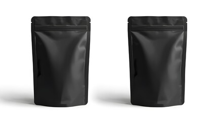 Pouch packaging mockup 