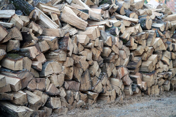 stack of firewood