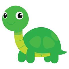 turtle, cartoon, green, cute, reptile, animal, shell, friendly, sea, water, ocean, marine, character