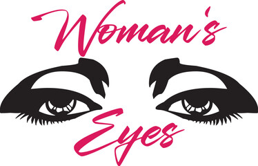 Woman's eyes