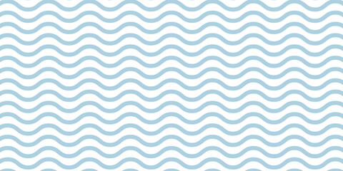 Water waves. Set of wavy zigzag lines. Wave thin line background. Vector zigzag and wavy horizontal underline.