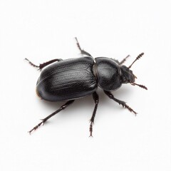 stag beetle isolated on white background