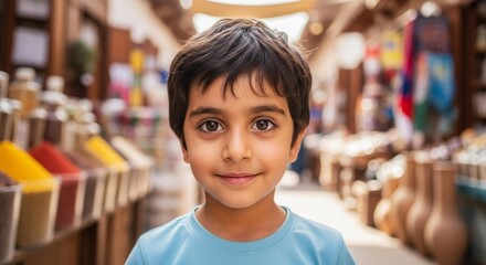 man in supermarket