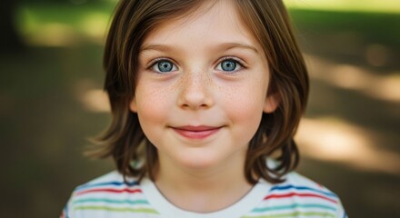 portrait of a little girl