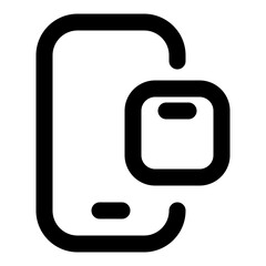 shipping outline icon set