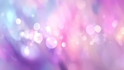 Abstract blurred background with pastel colors and bokeh