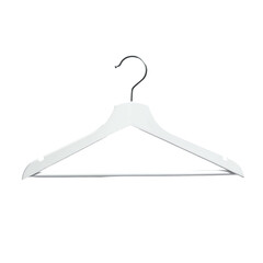White wooden hanger with black hook (4)