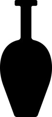 Bottle and jug icon.Pitcher isolated, water bottle and Jug silhouette black and outline filled vector Illustration icon.Collection of Black and outline Various Bottle and jug on White Background.