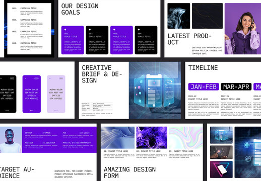 Creative Brief Campaign Presentation Template