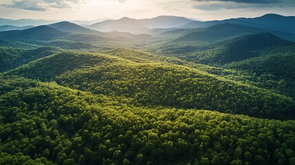 Obraz premium Mountain view with sky.