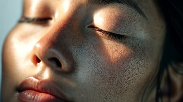 A person experiencing a tranquil digital mindfulness retreat, a scene of virtual wellness.
