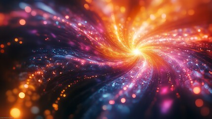 Abstract Cosmic Lights