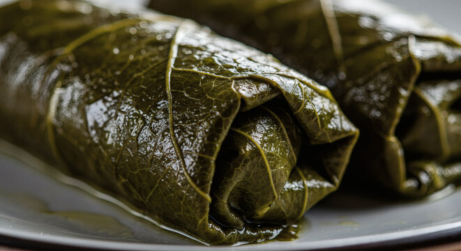 Authentic Homemade Japrak, a Traditional Balkan Stuffed Leaf Dish
