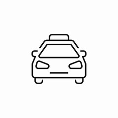 private transport car  icon sign vector