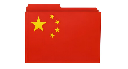 China Folder - National Symbolism and Data Representation.